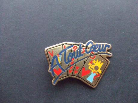 Onbekend A Tout Coeur kaartspel harten